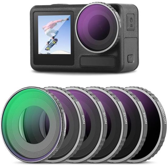 Filtre CPL (polarisant Circulaire) Pour Caméra Embarquée AZDOME M550/M550 Pro - Réduit Reflets Et éblouissements - Avec étui De Rangement