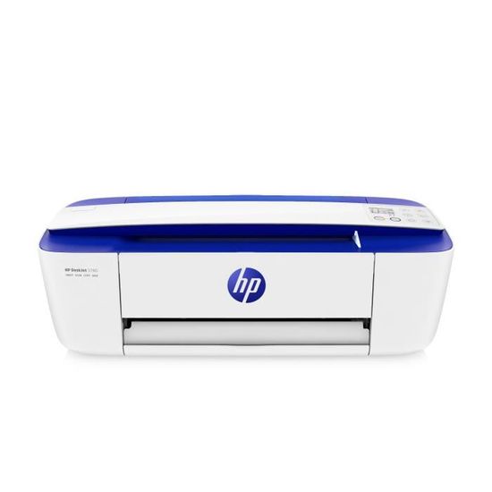 HP Imprimante tout-en-un jet d'encre couleur - DeskJet 3760- Idéal pour la famille - 2 mois Instant Ink offerts*