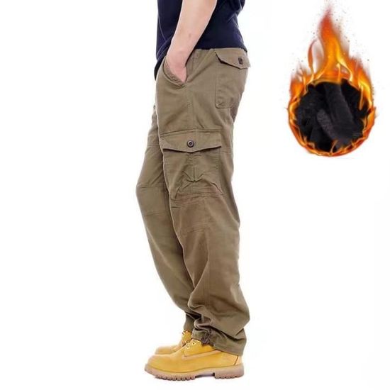 Pantalon de travail shop homme doublé hiver