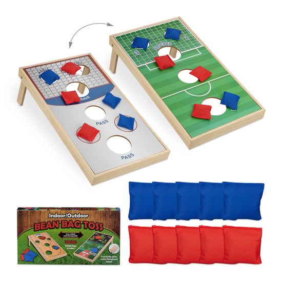 Kan Jam Travel - Jeu de lancer de disque pliable d'extérieur pour la cour arrière, la plage, le parc, les fêtes de hayon, et plus encore