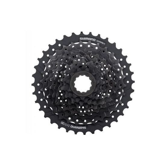 Cassette Shimano 9 Vitesses - Occasion, Pignons 12-25 Dents, Acier - Compatible Route Shimano