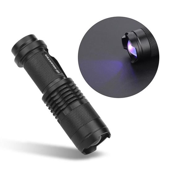 Lampe Torche UV 100 LED – UltraViolet / Lumière Noire – Sky Wolf Eye – Waterproof