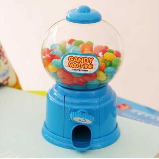 1 Pièce Machine De Distributeur De Bonbons Miniature De Style Coréen Blanc,  Boîte-cadeau Mignonne Pour Le Stockage De Bonbons Et Jouets Pour Enfants