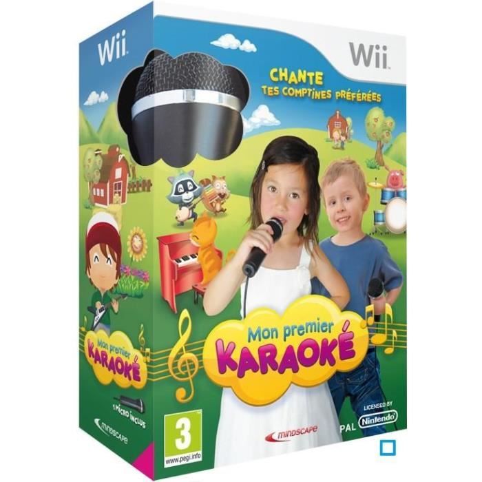 Mind Mon Premier Karaoke + 1 Micro / Jeu Console Wii