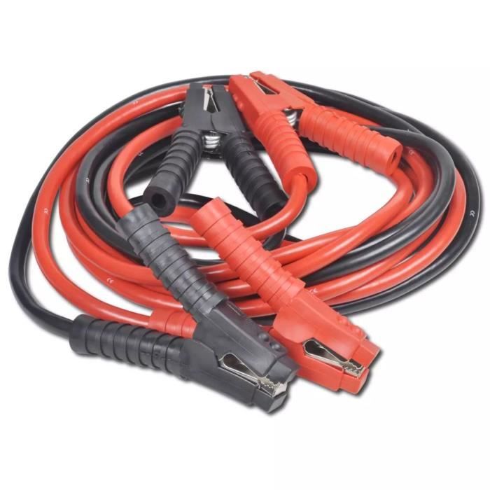 Câble de démarrage 2 pcs 1500 A avec des pinces isolées HB010