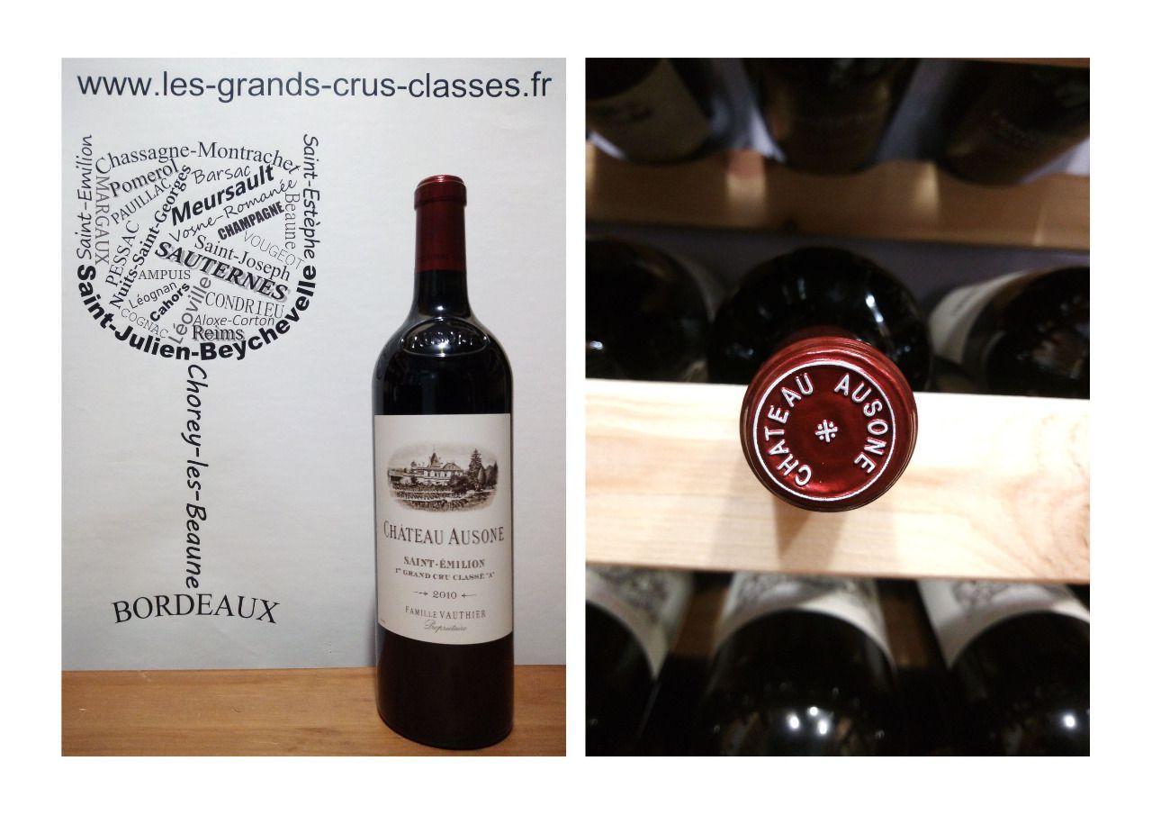 Château Ausone 2010 - Saint-Emilion Grand Cru - Premiers grands crus classés A- 1 x 75 cl - Rouge