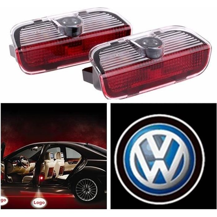 Led logo de porte de voiture Volkswagen Ombre Laser Light Projecteur LED coche par Volkswagen vw