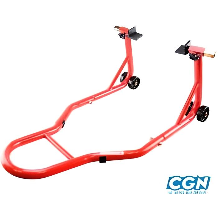 Leve moto/bequille atelier ar universel renforce- rouge