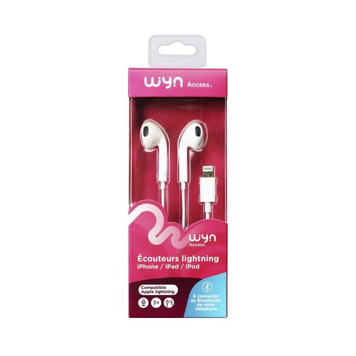 Ecouteurs filaires pour iPhone