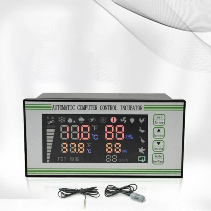 complètement automatique d 'hygrostat de thermostat de contrôleur d 'incubateur d 'oeufs