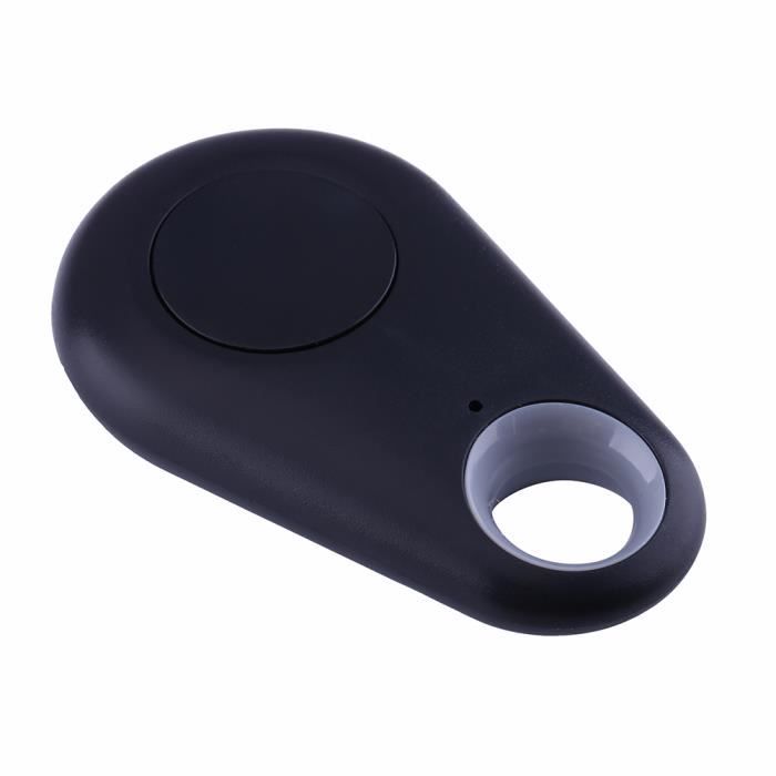 Zerodis localisateur d'enfant Mini Bluetooth Smart Pet Child Locator Wallet Key Finder Tracker pour iPhone Noir