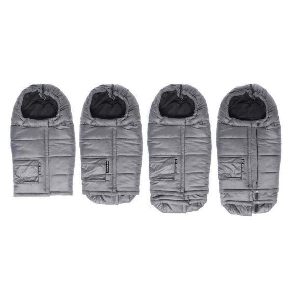 chancelière Ice size gris chiné Baby Monsters 2017