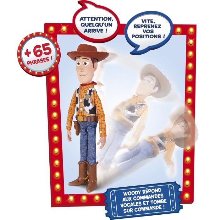 LANSAY Toy Story 4 Figurine Incroyable Woody - Mixte - À partir de 4 ans