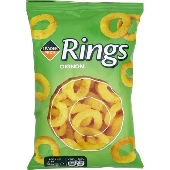Oignon rings 60g Leader Price