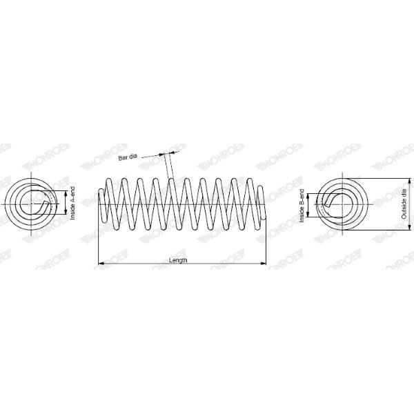 RESSORT AR MONROE SP3420