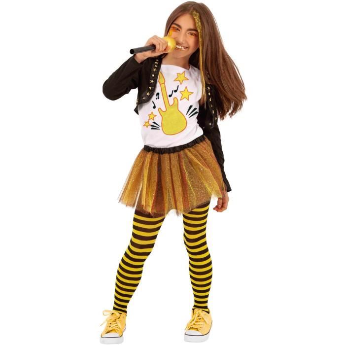 RUBIE'S. Déguisement de Pop Star Roxy C. pour fille. 8 ans. Enfant