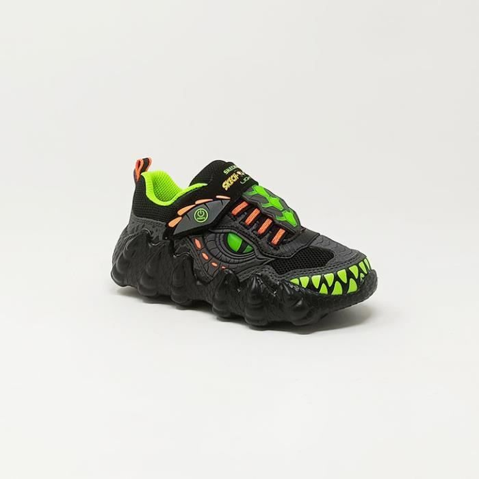 SKECHERS O-SAURUS LIGHT NOIR/VERT (POINTURE: 35 - Couleur: NOIR/VERT)