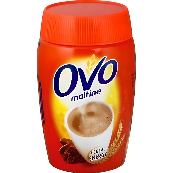 OVOMALTINE Chocolat en poudre de malt d'orge - 400 g