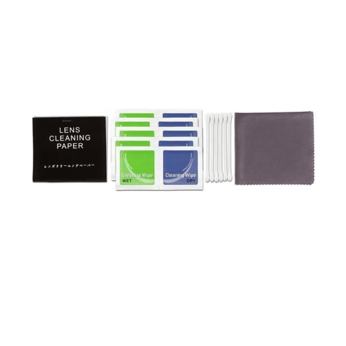 1 lot de 20 pièces Fournitures de nettoyage pour appareil photo numérique Kit d'outils de ENTRETIEN - NETTOYAGE PHOTO - OPTIQUE