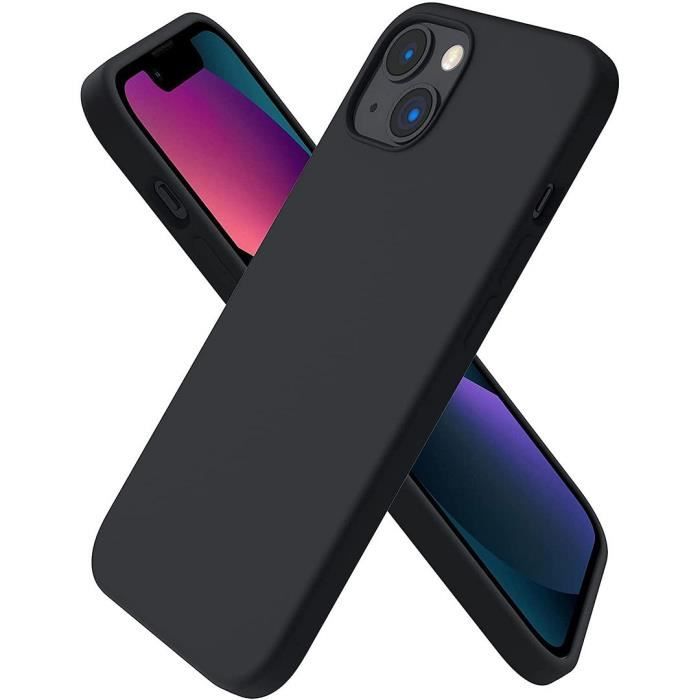 Coque Slim Pour iPhone 13 Gel En Silicone Noir PROSHOP®