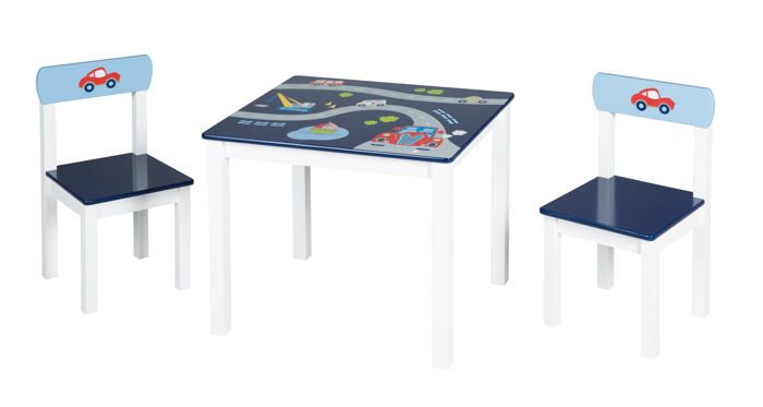 ROBA Ensemble Table + 2 chaises Enfants \