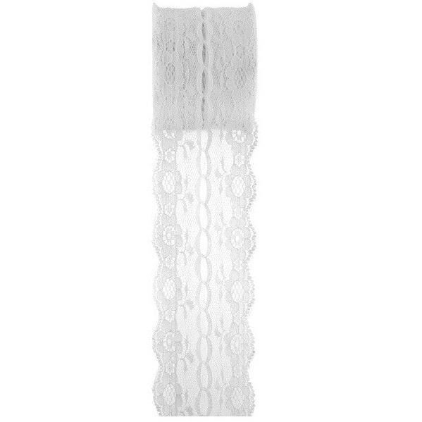 Ruban dentelle blanc (x1) REF/5489