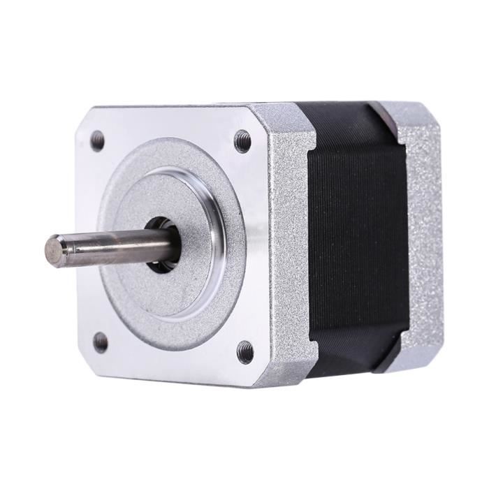 VGEBY Moteur pas à pas pour routeur CNC Moteur pas à pas Nema 17 57oz-in 1Nm 1.3A 40mm pour routeur ou broyeur CNC