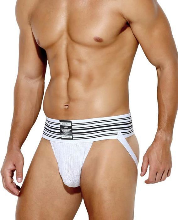 Jockstrap String Homme Sportif | Sous-vêtement Respirant, Nylon/spandex, Coupe Basse, Pour Sport Et Quotidien - 3