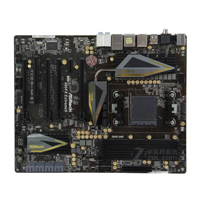 Carte mère ASRock 990FX Extreme9 AMD 990FX Socket AM3+ 4xDDR3 64GB ATX - Asrock