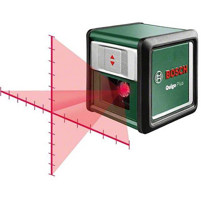 Bosch Laser de Cross Lines Quigo Plus with tripod (alignement facile atodes distances égales et variables grâce aux athelas marqua