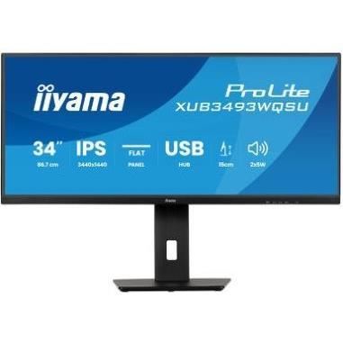 iiyama ProLite XUB3493WQSU B6 écran plat de PC 86 4 cm 34 1440 x 3440 pixels UltraWide Quad HD LED Neuf - vue 4
