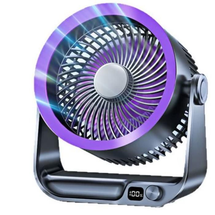 Ventilateur USB - Qui - 10 Vitesses - Silencieux ( - Okumggyj