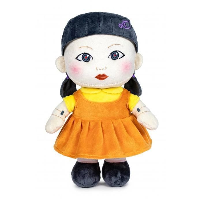 Parfum Squid Game Poupée Squid Game Young-Hee En Peluche - 28 Cm Parfum Squid Game Poupée Squid Game Young-Hee En Peluche - 28 Cm