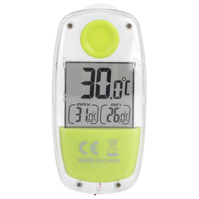Comparer les prix de Thermomètre Fenêtre Digital Solaire LCD avec Ventouse Mètre Température Électrique pour Intérieur Extérieur