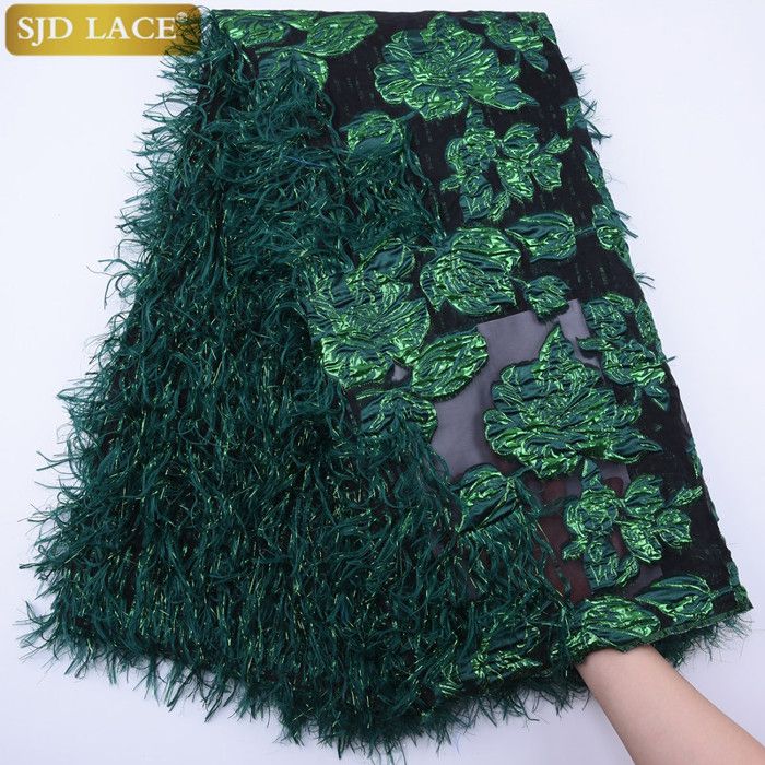 Tissu Jacquard Brocart Ethnique - Faux Satin Soie, Motif Floral Noir, Au Mètre