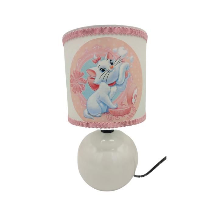 l idee all lampe de chevet blanc ruban rose Marie
