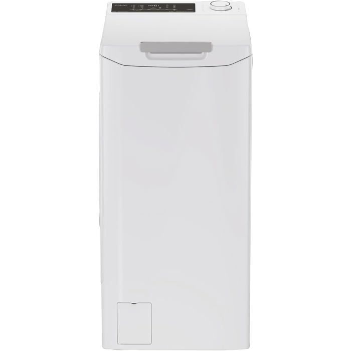 Lave-Linge Top - Machine À Laver 8Kg/1200 Trs/Min - Classe Énergétique B - 17 Programmes - Wifi Commandes Semi-Tactiles Silencieu