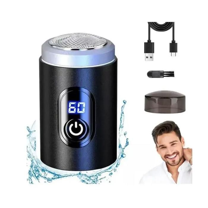 Rasoir électrique étanche pour poils intimes du corps tondeuse pour poils du corps tondeuse boules et aines pour hommes(1 j Label