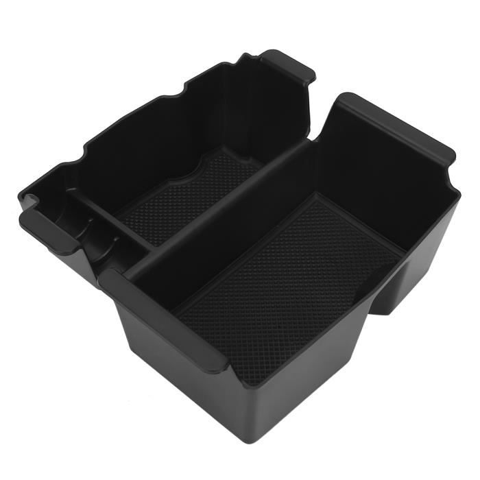 Boîte De Rangement Accoudoir Tesla Model 3 2024 Highland - Avec Station D'accueil USB Et Support Miroir - Plastique ABS, Installation Facile - Organisation Voiture