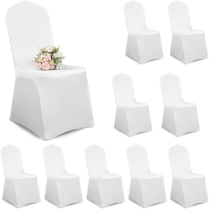 VEVOR Lot De 12 Housses De Chaise En élasthanne Extensible