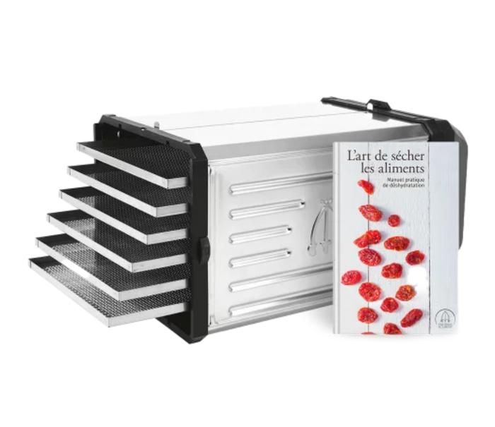 Atacama Pro Deluxe – Déshydrateur alimentaire 500W – Acier inoxydable - Livre de recettes offert