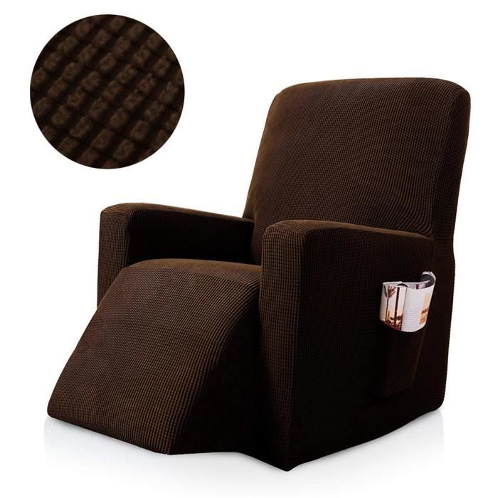 Housse de fauteuil inclinable extensible Protecteur de canapé