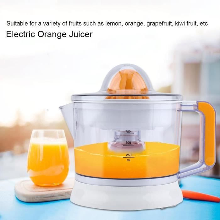 Acier inoxydable Multifonction Presse à main Presse-agrumes Électrique  Machine à jus d'orange Résidu de citron Séparation Machine de cuisson