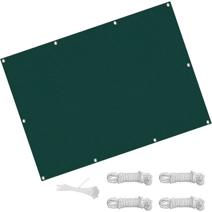 Brise-vue Balcon 1.5 X 2.2 M - Respirant, Couleurs Variées, Idéal Terrasse, Jardin Ou Piscine - 11