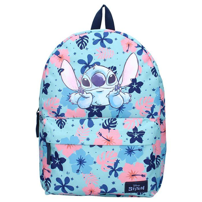 Sac a dos Stitch You are My Fav bleu 39 cm violet Cdiscount Bagagerie Maroquinerie