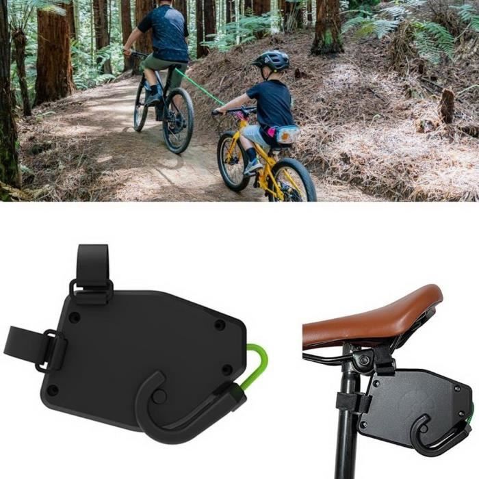 Corde De Remorquage Pour Vélo Enfant – Portable 2-2,5m Extensible – Charge 120kg
