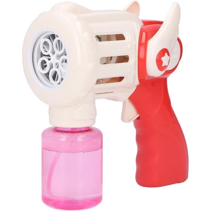 Pistolet à Bulles Avec LED – Machine à Bulles Pour Enfants Et Adultes – Inclut Liquide à Bulles – Design Transparent – Fun Pour Fêtes - 8