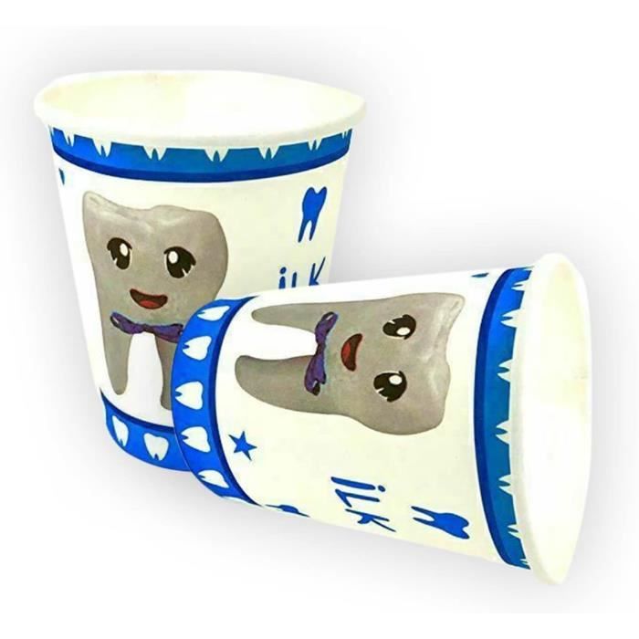 Lot De 20 Gobelets à Glace Jetables En Papier 8 Oz Avec Couvercles - Pour Desserts, Glaces, événements - Cabilock - 7