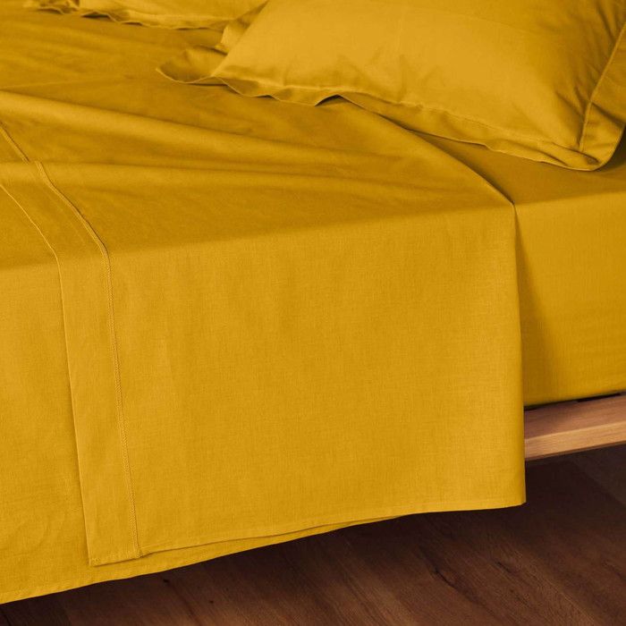 Drap Plat Lina 240x300cm Curry