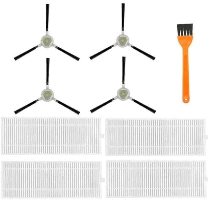 QUARKZMAN 8 Hélices 8040 2 Pales Orange Pour Avion RC - Avec Adaptateurs - Pack De 8